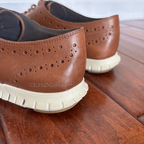 Cole Haan ZERØGRAND Wingtip Oxford STYLE #W14476 Women's Size 7.5 B Brown - Picture 6 of 9